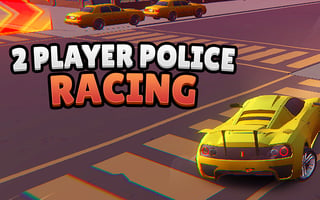 2 Player Police Racing game cover