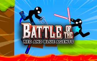 Battle Of The Red And Blue Agents game cover