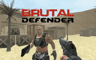 Brutal Defender game cover