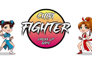 Chibi Fighter Dress Up Game game cover