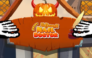 Crazy Halloween Nail Doctor game cover