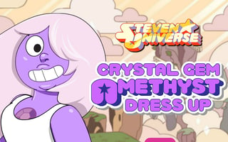 Crystal Gem Amethyst Dress Up game cover