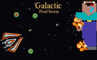 Galactic Pixel Storm game cover