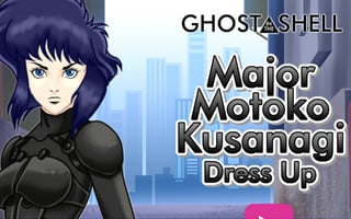 Ghost in the Shell: Major Motoko Kusanagi Dress Up