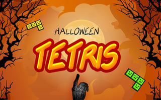 Halloween Tetris game cover