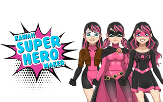 Kawaii Superhero Maker game cover