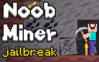 Noob Miner: Escape From Prison game cover