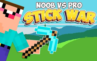 Noob Vs Pro Stick War game cover