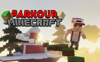 Parkour Minecraft game cover