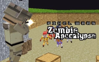 Pixel Wars Apocalypse Zombie game cover