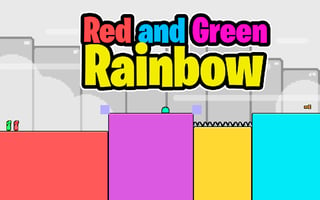 Red and Green Rainbow