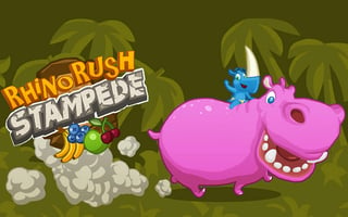 Rhino Rush Stampede game cover