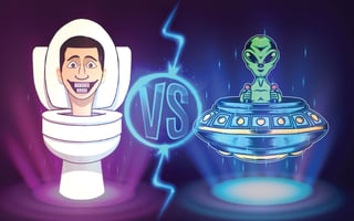 Skibidi Vs Alien game cover