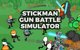 Stickman Gun Battle Simulator game cover