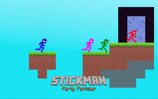 Stickman Party Parkour game cover