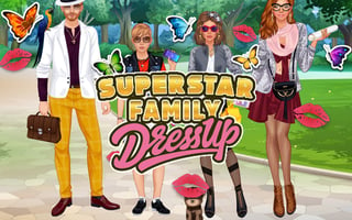 Superstar Family Dress Up Game