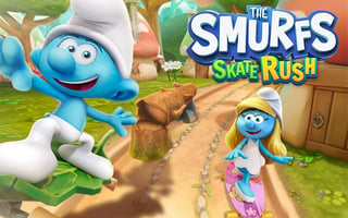 The Smurfs Skate Rush game cover