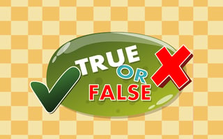 True Or False game cover