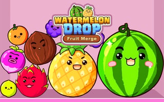 Watermelon Drop - Fruit Merge game cover