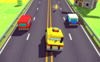 Blocky Highway game cover