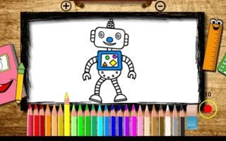 BTS Robot Coloring Book