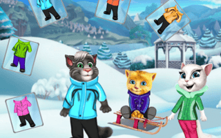 Cats Winter Fun