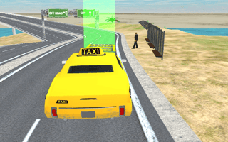 City Taxi Simulator 3d game cover