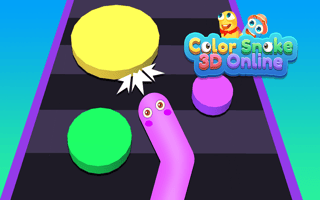 Color Snake 3d Online game cover