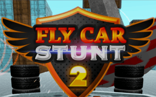 Fly Car Stunt 2 game cover