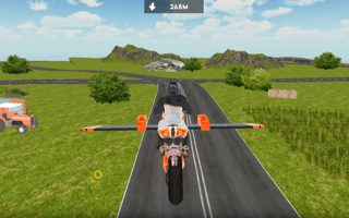 Flying Motorbike Driving Simulator