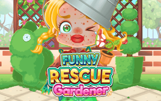 Funny Rescue Gardener