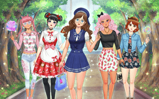 High School Anime Dress Up