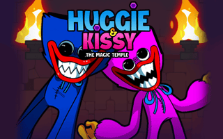 Huggie & Kissy: The Magic Temple game cover