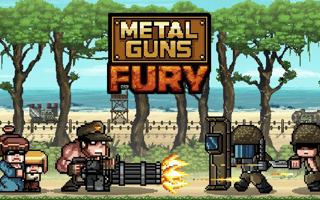 Metal Guns Fury game cover