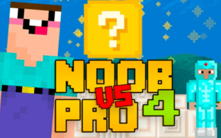 Noob Vs Pro 4: Lucky Block game cover