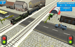 Rail Road Crossing 3d game cover