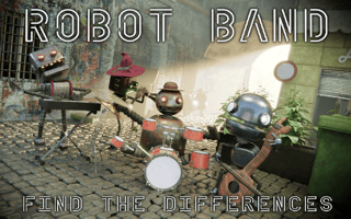 Robot Band - Find the differences