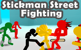 Stickman Street Fighting 3D