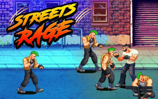 Streets Rage Fight game cover