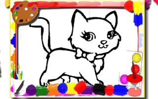 Sweet Cats Coloring Book game cover