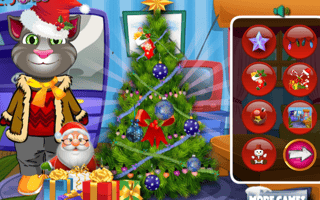 Talking Tom Christmas Time