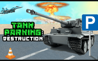 Tank Parking: Destruction game cover